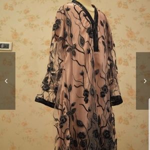 1 piece Net Kurti Pret Wear